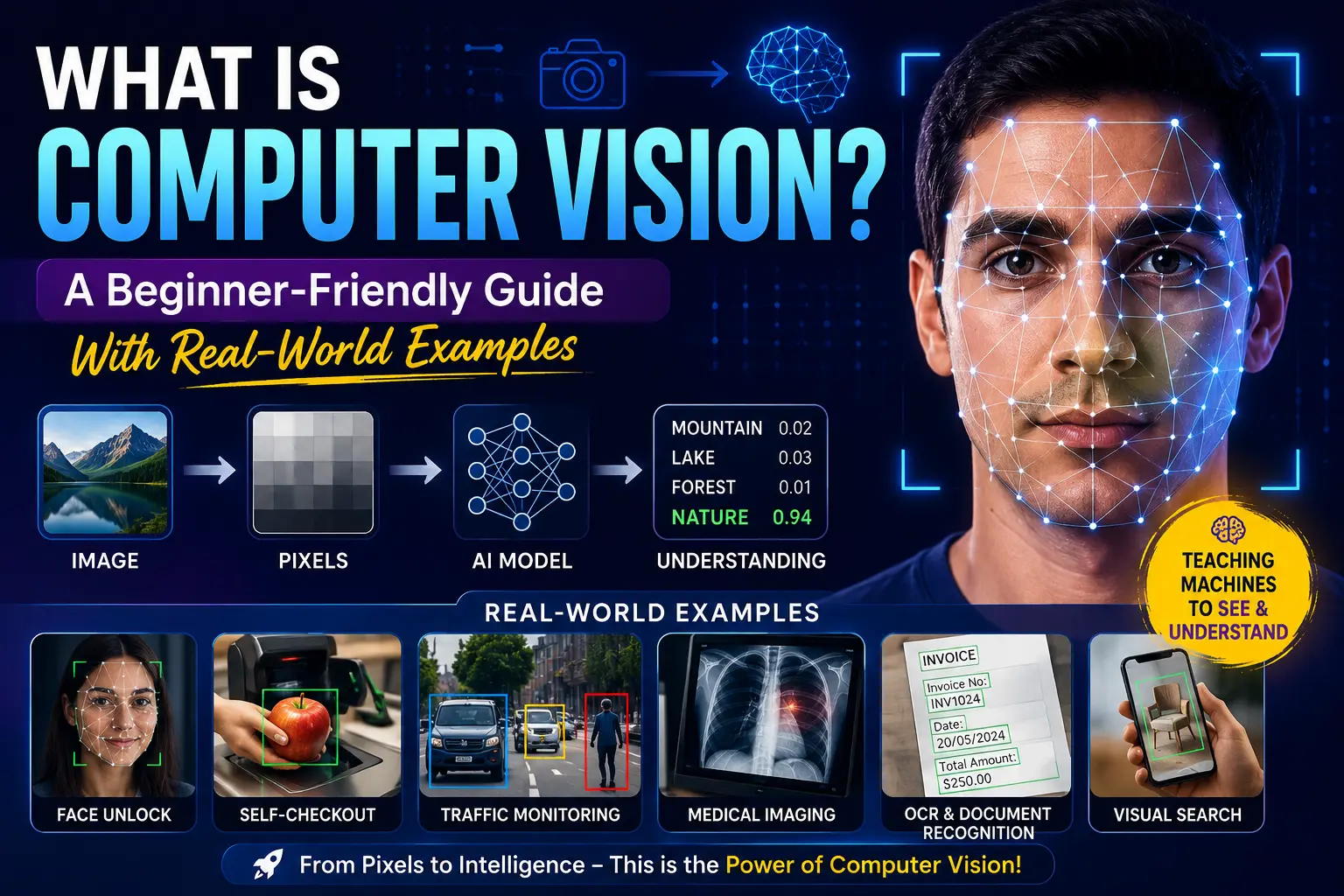 What Is Computer Vision? A Beginner-Friendly Guide With Real-World Examples